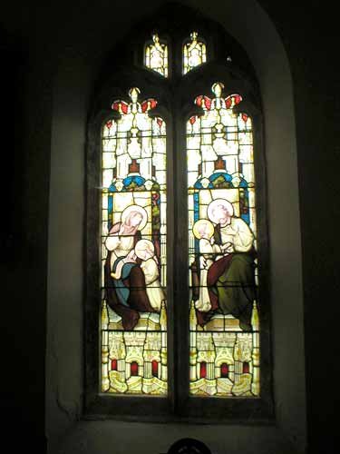 stained glass window